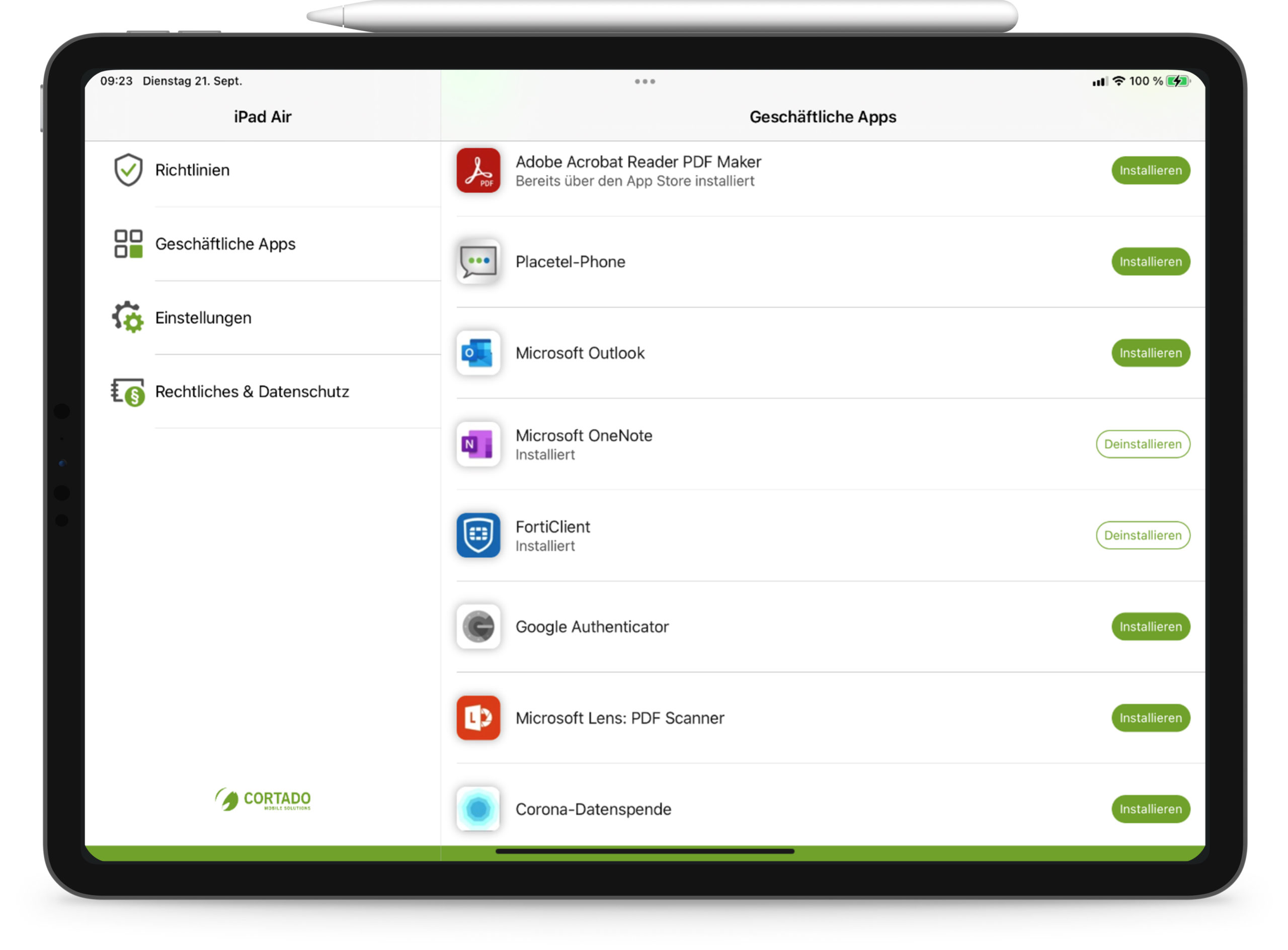 Verwaltete iOS-/iPadOS-Apps auf BYOD-Geräten nur noch über BYOD-App löschbar