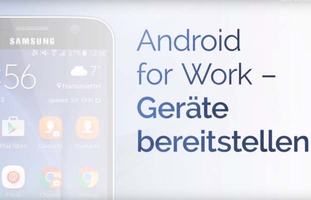 Geräte bereitstellen – Android for Work