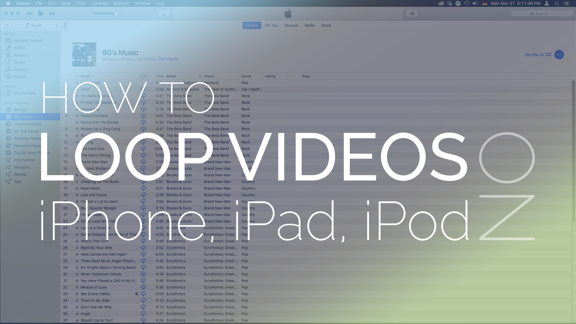 Video Loops auf iPhone und iPad erstellen